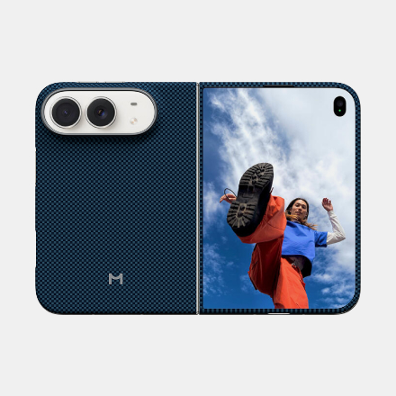 Чехол для iPhone 18 Pro Duo Pixel Blue