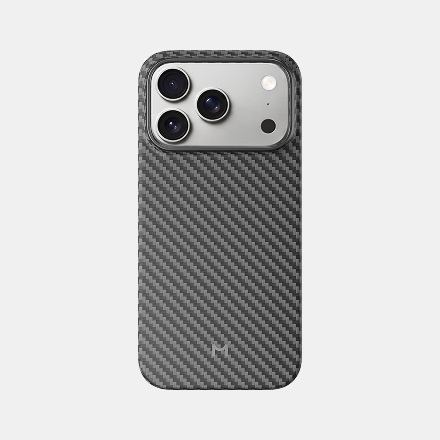 Magssory Aramid Frame Case for iPhone 18 Pro Max, MagSafe Compatible Black