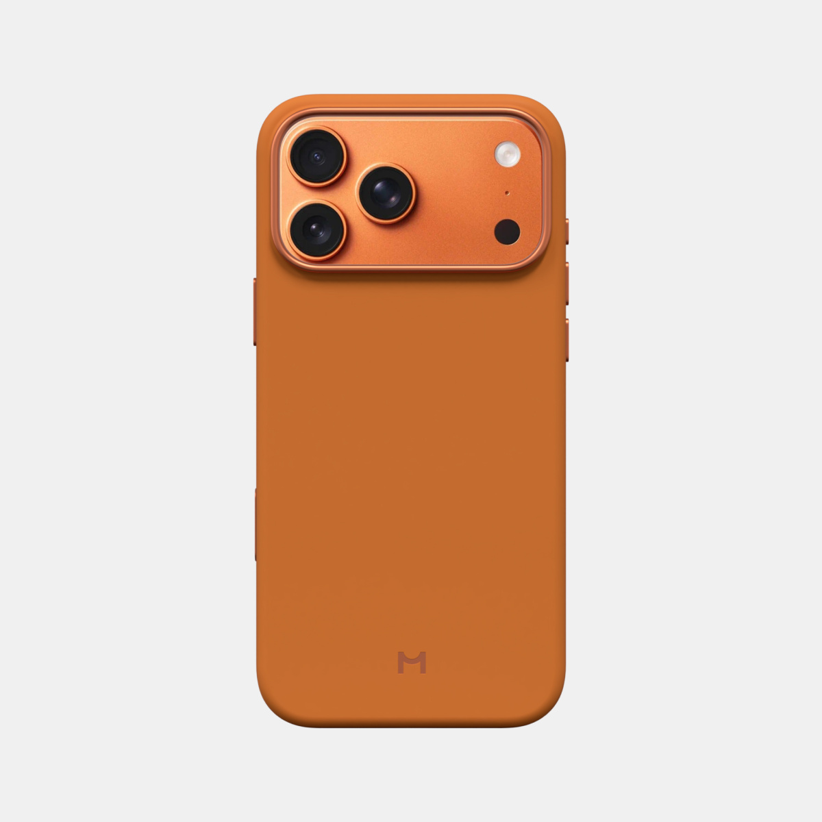 Чехол Magssory Eco-Leather Case для iPhone 17 Pro Max c MagSafe, orange