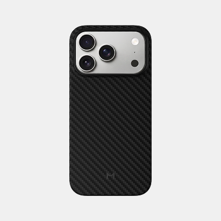 Magssory Aramid Frame Case for iPhone 18 Pro Max, MagSafe Compatible Black