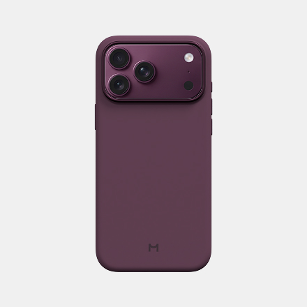 Чехол Magssory для iPhone 18 Pro Max, силикон, Burgundy