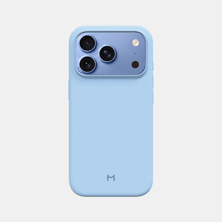 Чехол Magssory для iPhone 18 Pro, силикон, Blue