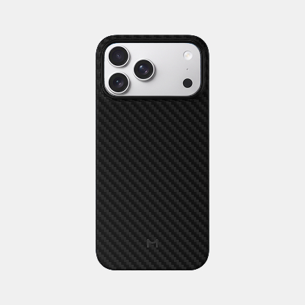 Magssory Aramid Frame Case for iPhone 18 Pro, MagSafe Compatible Black