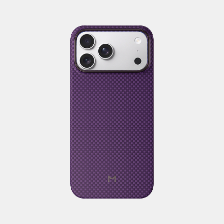 Magssory Aramid Frame Case for iPhone 18 Pro, MagSafe Compatible Burgundy