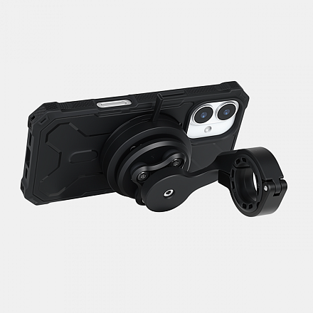 GR-MT10 — Держатель для телефона на руль с вибродемпфером и угловым креплением PRO, черный