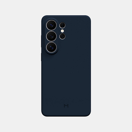 Чехол Magssory для Samsung Galaxy S26 Ultra силикон, с магнитами, совместимый с MagSafe Blue