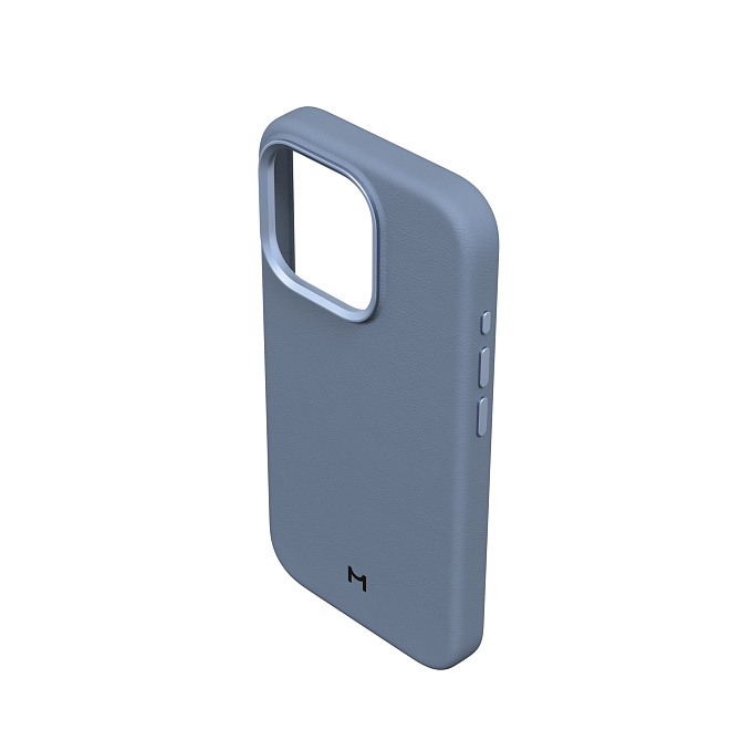 Чехол для iPhone 15 Pro Eco Leather Case Cobalt