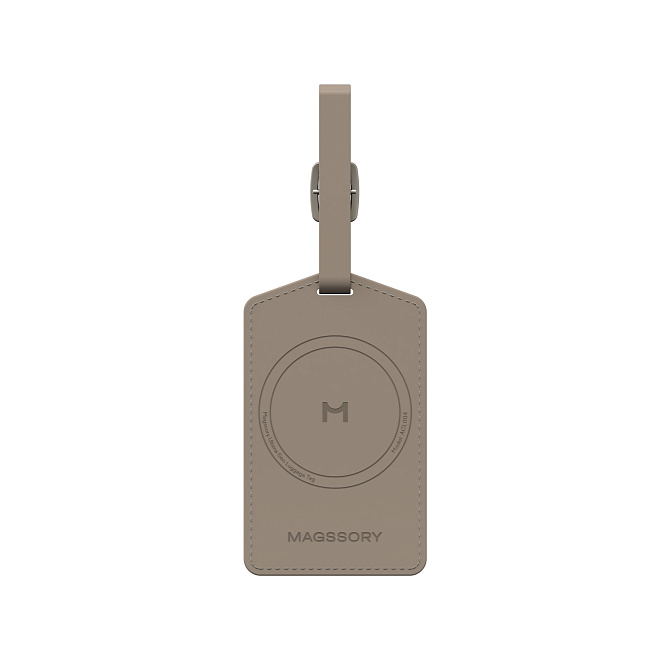 Багажная бирка Magssory Ultima Geo Luggage Tag Latte