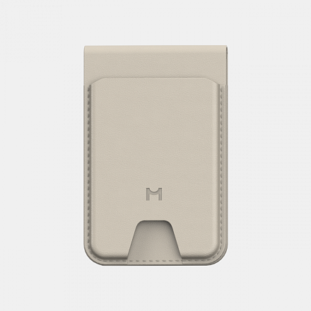 Кошелек-кардхолдер Magssory Geotag Magnetic Ivory