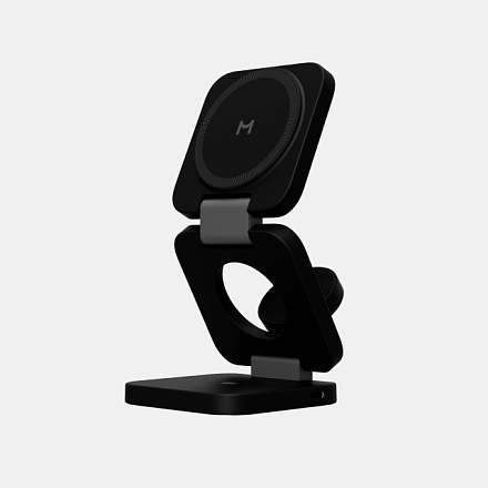 Беспроводное зарядное устройство Magssory Flex 3 в 1 Black