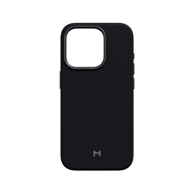 Чехол для iPhone 15 Pro Eco Leather Case Midnight