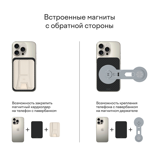 Беспроводной внешний аккумулятор Magssory Pride 5000 мАч Magnetic Power Bank