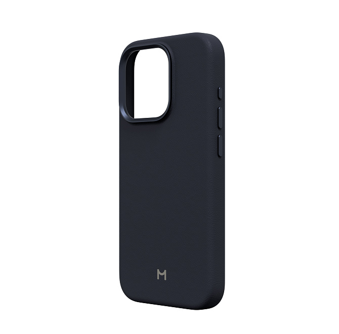 Чехол для iPhone 15 Pro Eco Leather Case Blue
