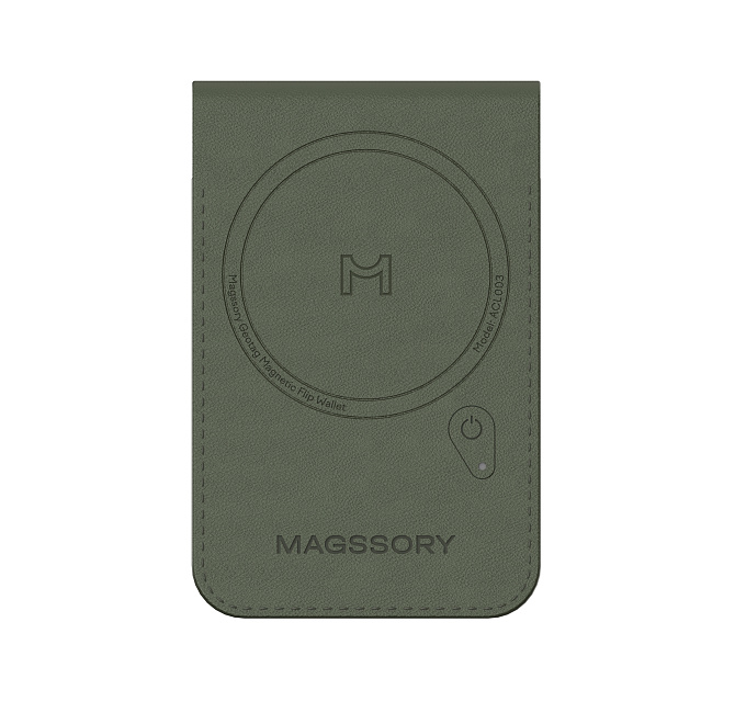Кошелек-кардхолдер Magssory Geotag Magnetic Khaki