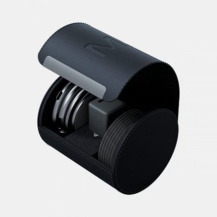 Зарядная станция 3 в 1 Magssory Signature Disc Pro для Apple Qi2 Midnight