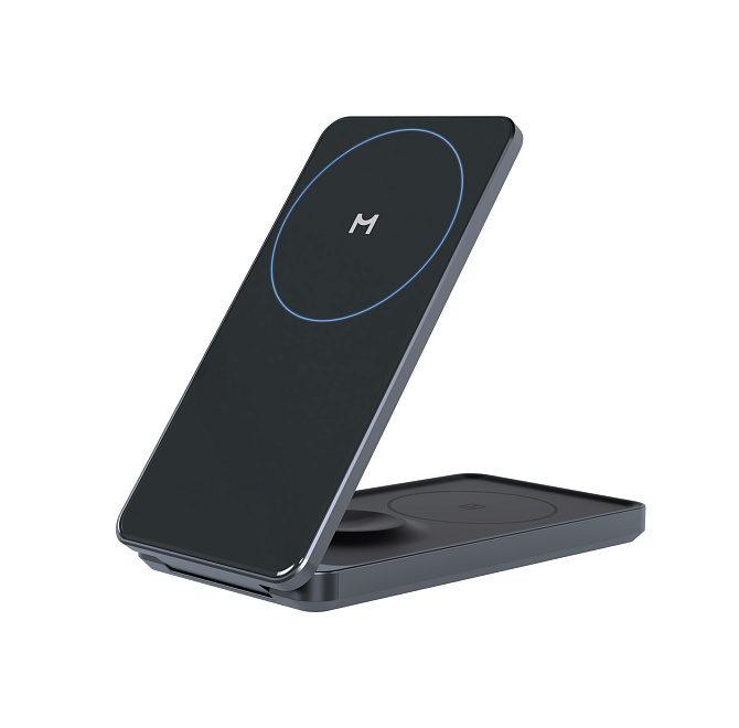 Беспроводное зарядное устройство Magssory Flip 3 в 1