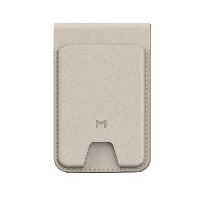 Кошелек-кардхолдер Magssory Geotag Magnetic Ivory
