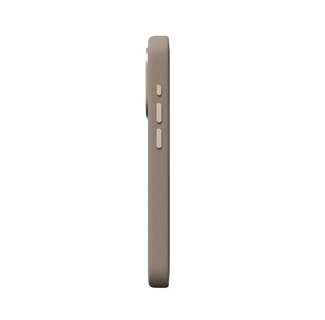 Чехол для iPhone 15 Pro Eco Leather Case Latte