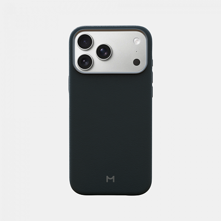 Чехол Magssory для iPhone 17 Pro Max Midnight, экокожа