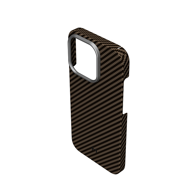 Чехол для iPhone 15 Pro Chocolate