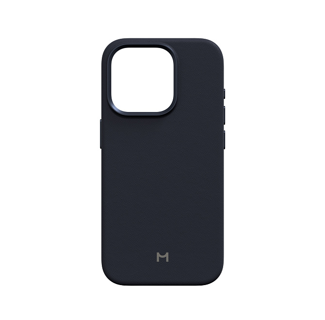 Чехол для iPhone 15 Pro Eco Leather Case Blue