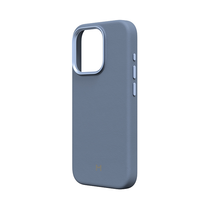 Чехол для iPhone 15 Pro Eco Leather Case Cobalt