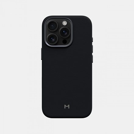 Чехол для iPhone 15 Pro Max Eco Leather Case Midnight