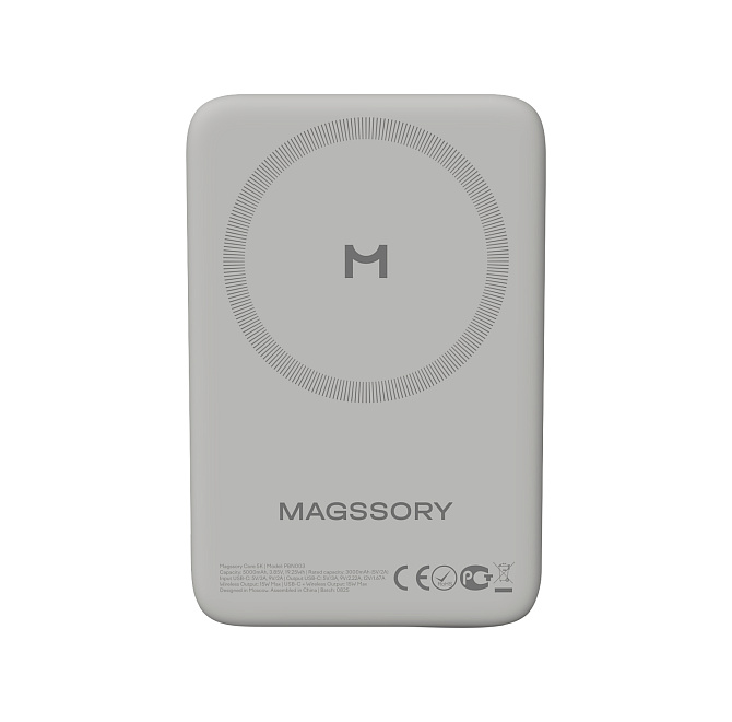 Беспроводной внешний аккумулятор Magssory Core 5000 мАч Titan