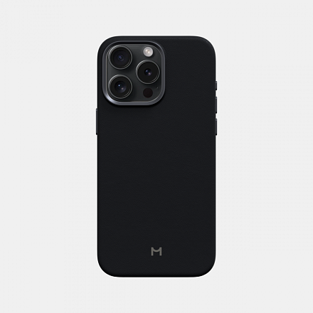 Чехол для iPhone 15 Pro Eco Leather Case Midnight