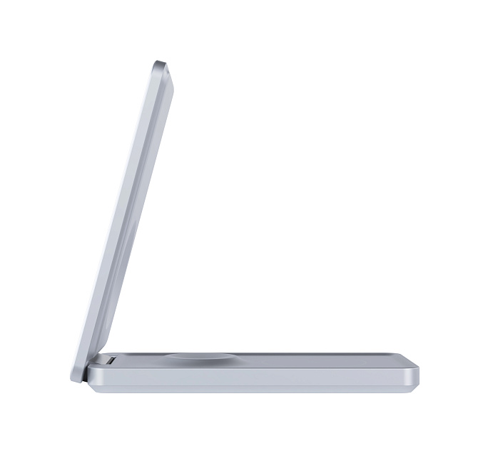 Беспроводное зарядное устройство Magssory Flip 3 в 1 White