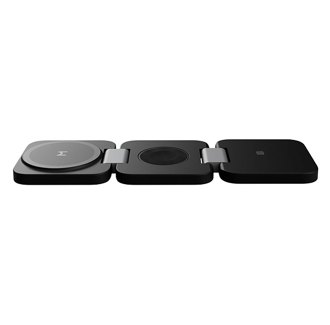 Беспроводное зарядное устройство Magssory Flex 3 в 1 Black