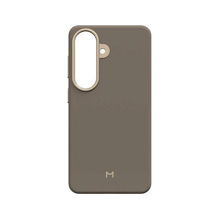 Чехол Magssory для Samsung Galaxy S26 экокожа, с магнитами, совместимый с MagSafe Latte