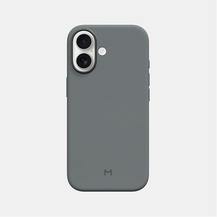 Чехол Magssory для iPhone 17, силикон, Gray