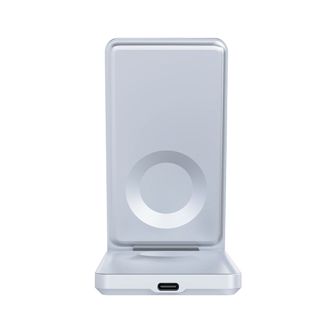 Беспроводное зарядное устройство Magssory Flip 3 в 1 White