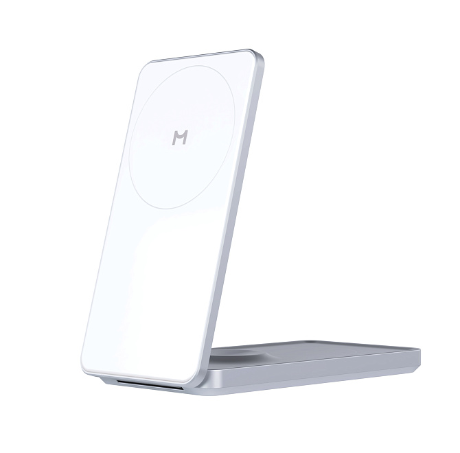 Беспроводное зарядное устройство Magssory Flip 3 в 1 White