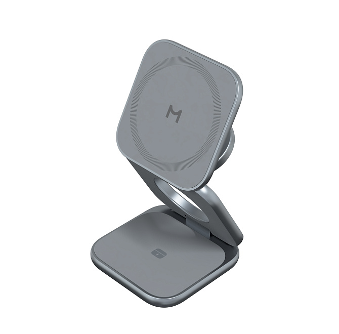 Складное беспроводное зарядное устройство 3 в 1 Magssory Fold Ultra для Apple Midnight