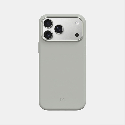 Чехол Magssory для iPhone 17 Pro Max, силикон, ivory