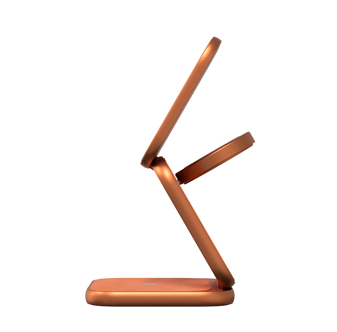 Складное беспроводное зарядное устройство 3 в 1 Magssory Fold Ultra для Apple Orange