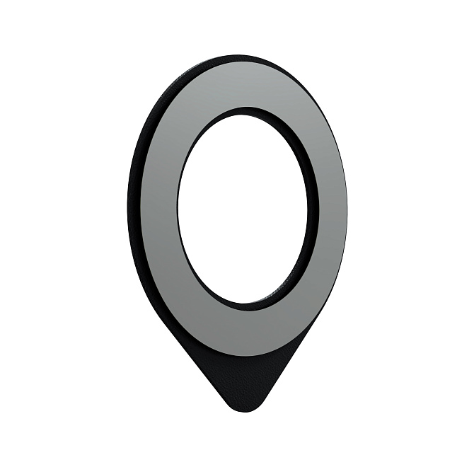Магнитный держатель Magssory Magnetic Sticker Black
