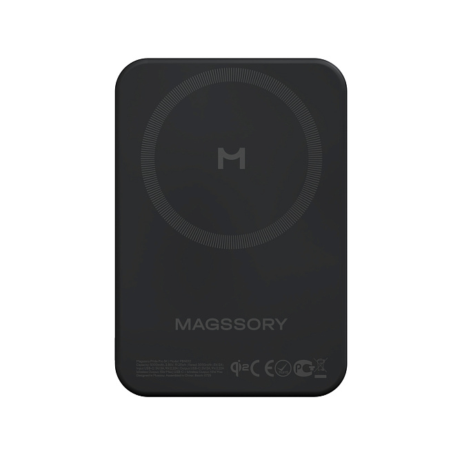 Беспроводной внешний аккумулятор Magssory Pride 5000 мАч, с поддержкой Qi2