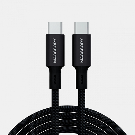 Магнитный кабель Magssory 1.2м 60W Black