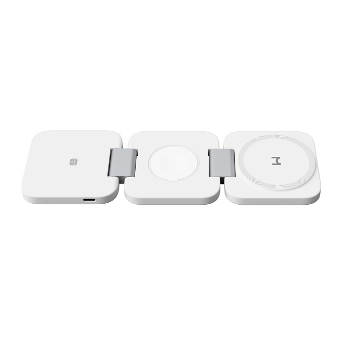Беспроводное зарядное устройство Magssory Flex 3 в 1 White