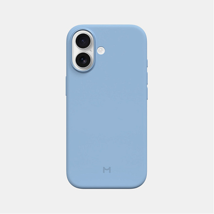 Чехол Magssory для iPhone 17, силикон, Blue
