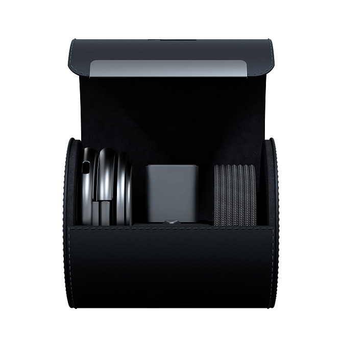 Зарядная станция 3 в 1 Magssory Signature Disc Pro для Apple Qi2 Midnight