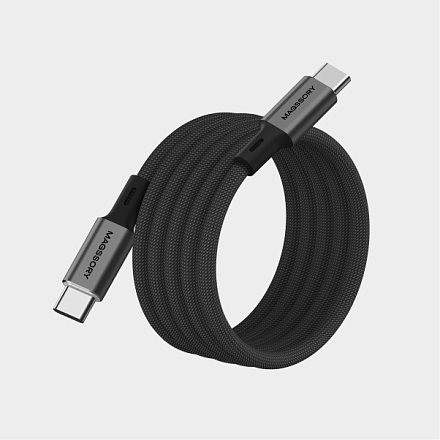 Магнитный кабель Magssory 1.2м 60W Gray