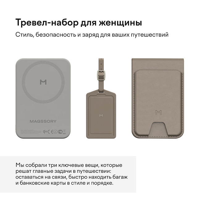 Тревел-набор для женщины