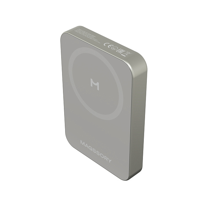 Беспроводной внешний аккумулятор Magssory Pride 10000 мАч Magnetic Power Bank