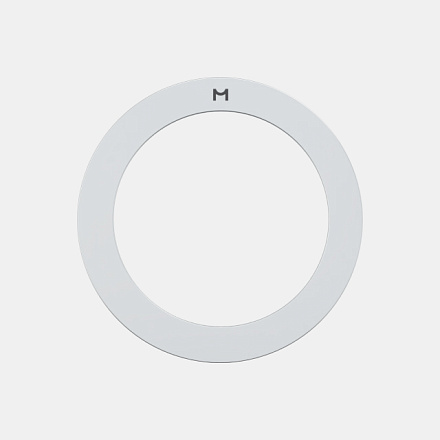 Металлическое кольцо Magssory для MagSafe White