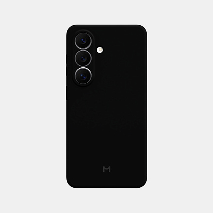 Чехол Magssory для Samsung Galaxy S26, силикон, с магнитами, совместимый с MagSafe Black