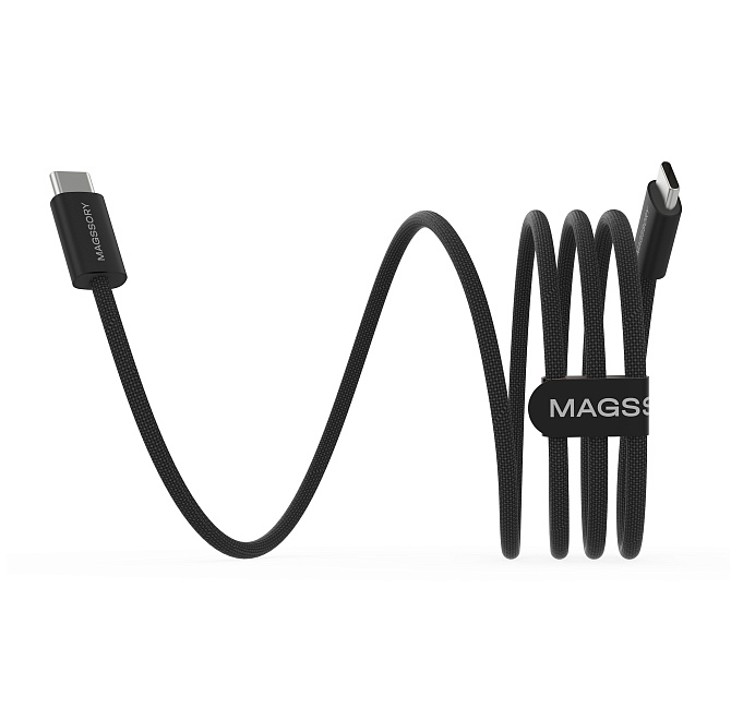 Кабель Magssory Line C 60W USB-C, 1,5 м Black